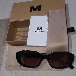 Meller Women's Brown Sunglasses